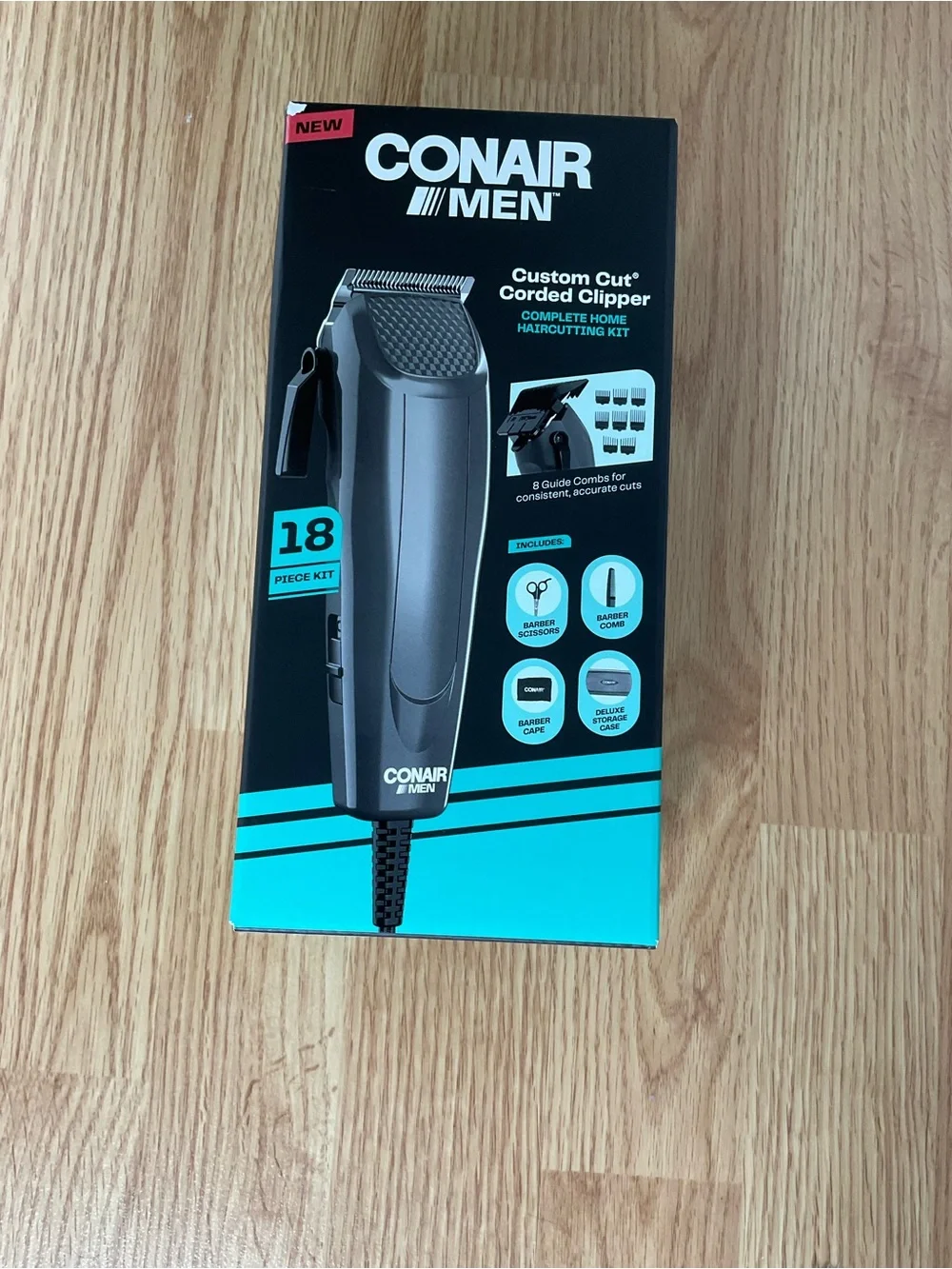 Conair Men Custom Cut Corded Clipper - Black